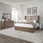 South Bend - California King Shelter Bed Rails - Burnished Clay