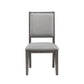 Modern Edge - Upholstered Side Chair - Caffe