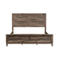Ridgecrest - King Panel Headboard & Footboard - Cobblestone