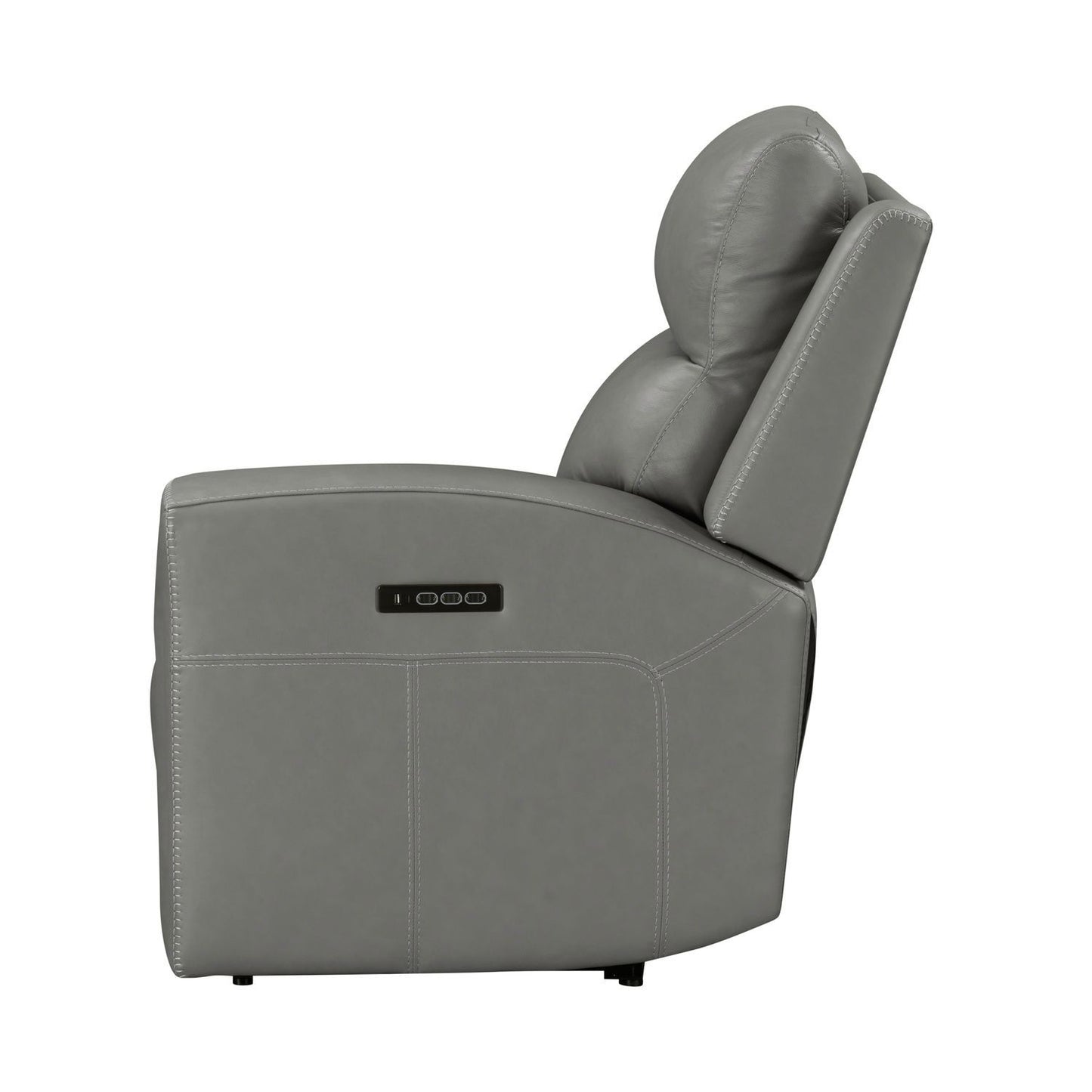 Camden - R Arm Recliner P3 & ZW - Aline Light Gray