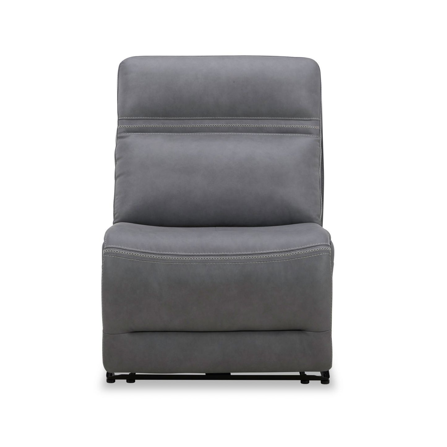 Cooper - Armless Recliner P3 & ZG - Blue Gray