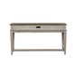 Heartland - Console Bar Table - Antique White / Tobacco Tops