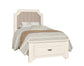 Bungalow - Twin Storage Footboard - Lattice