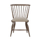 Americana Farmhouse - Upholstered Seat Windsor Chair - Dusty Taupe