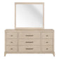 New Haven - Dresser & Mirror - Sanctuary White