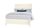 Tide & Timber - King/Queen Fretwork Panel Side Rails And Slats - Soft White Maple
