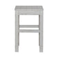River Place - Console Stool - Riverstone White & Tobacco