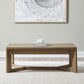 Ballentine - Rectangular Cocktail Table - Weathered Bronze