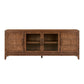 Shaker Lakes - 82" TV Console - Harvest Brown