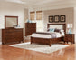 Bonanza - Full Upholstered Headboard - Cherry