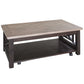 Heatherbrook - 3 Piece Table Set (1 Cocktail 2 End Tables) - Charcoal & Ash