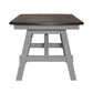 Newport - Gathering Table Base - Smokey Gray / Carbon Gray