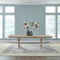 Brentwood - Double Pedestal Table - Sandstone