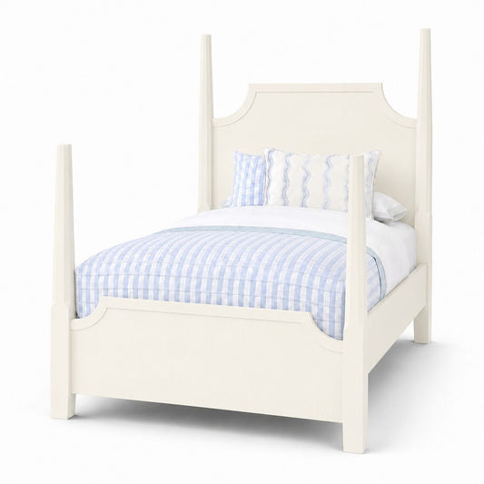 Tide & Timber - Pencil Poster Footboard 3/3 - White Maple