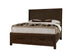 Lodge & Loft - Upholstered Headboard - Dark Oak / Sedona Brown