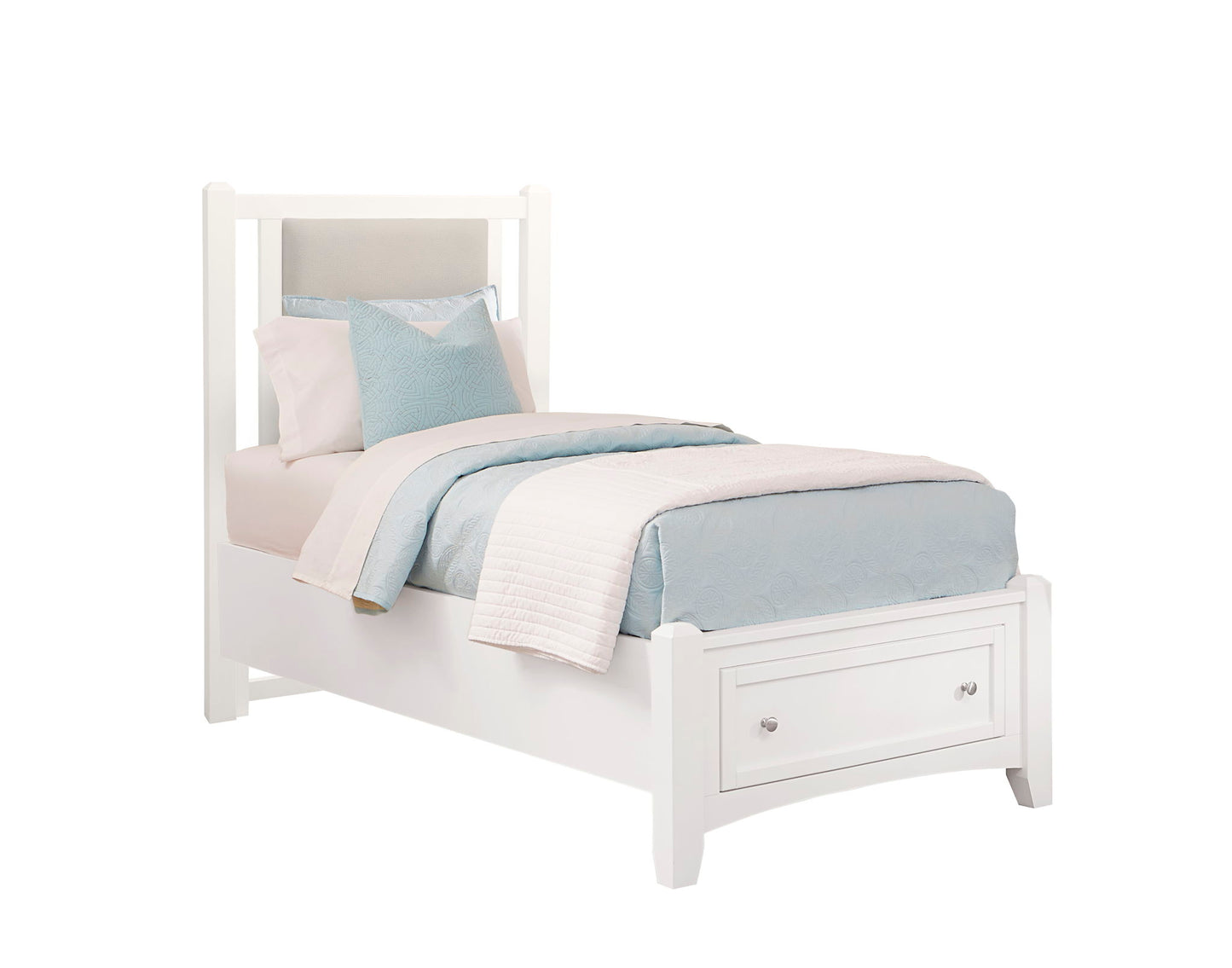 Bonanza - Twin Upholstered Headboard - White
