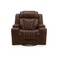 Caswell - Swivel Glider Recliner P2 - Nature Chestnut