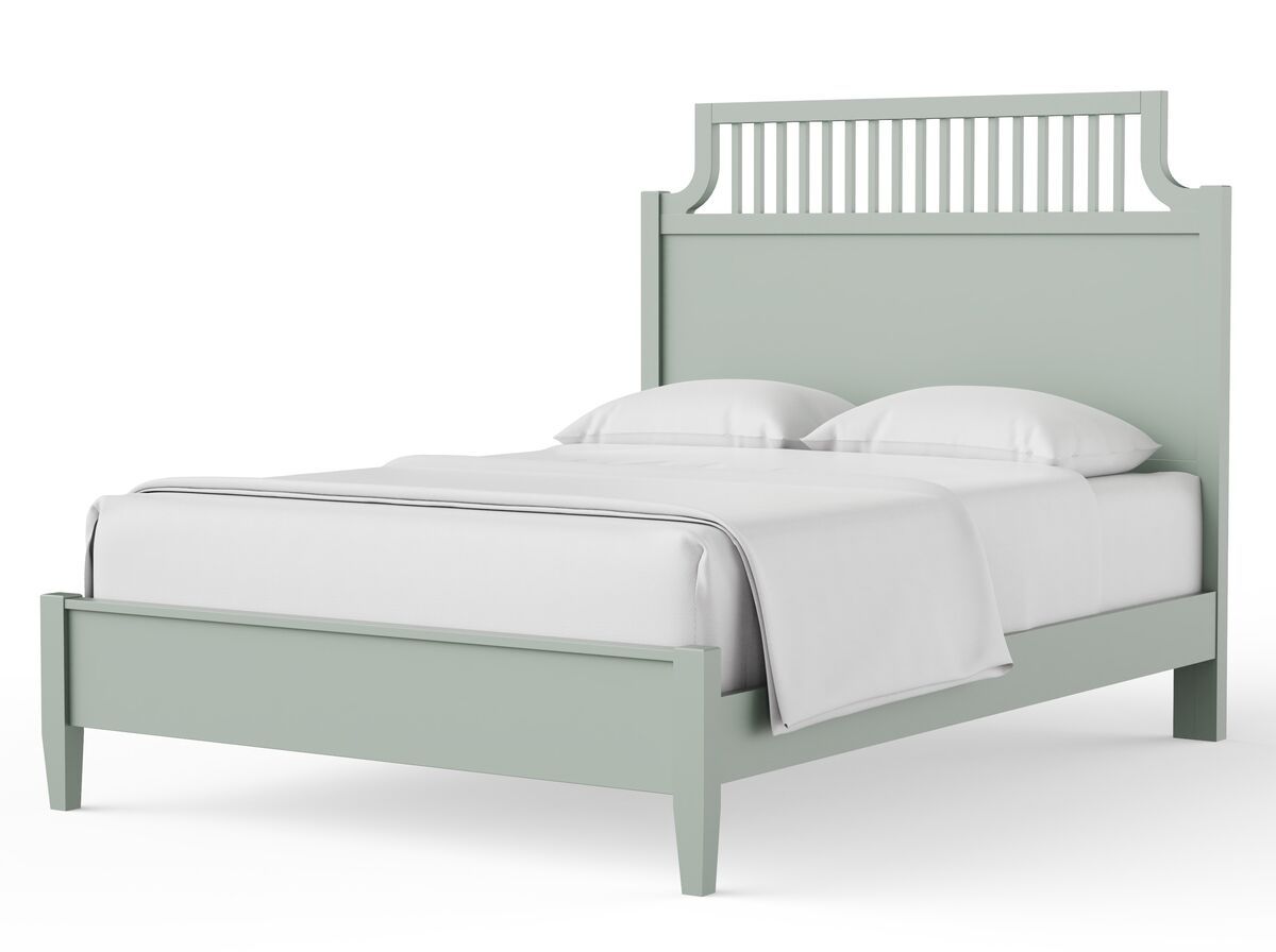 Pure Maple - Queen Garden Footboard - Sage