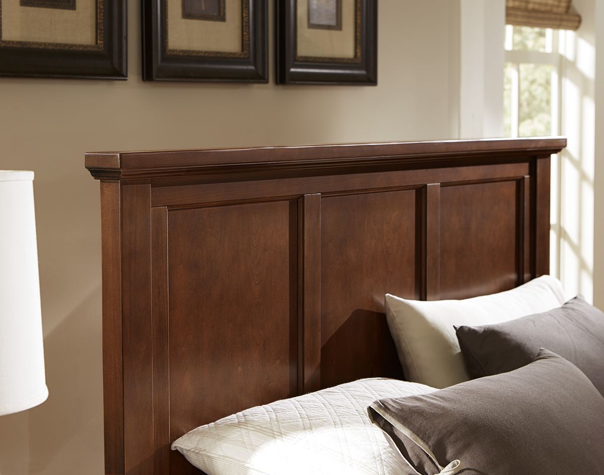 Bonanza - King Mansion Headboard - Cherry