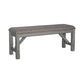 Newport - Dining Bench - Smokey Gray / Carbon Gray