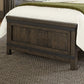 Thornwood Hills - Full Panel Footboard - Rock Beaten Brown