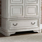Magnolia Manor - Armoire Base - Antique White
