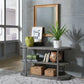 Modern View - Sofa Table Base - Gauntlet Gray