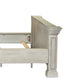 Big Valley - King Mansion Footboard - Whitestone