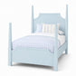 Tide & Timber - Twin Pencil Poster Headboard 3/3 - Misty Blue Maple