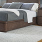 Cascade Falls - California King Panel Bed Rails - Satin Espresso