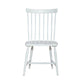 Palmetto Heights - Spindle Back Side Chair - Shell White & Driftwood