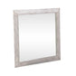 River Place - Mirror - Riverstone White & Tobacco