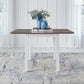 Landale - Drop Leaf Table - Chestnut & White