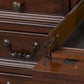 Brayton Manor - Jr Executive Desk - Cognac