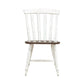 Al Fresco - Slat Back Side Chair - Graphite & Whitestone