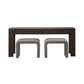 Cascade Falls - 3 Piece Set - Satin Espresso / Gray