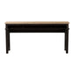 Heatherbrook - 4 Piece Console Set (1 Console 3 Stools) - Charcoal & Ash