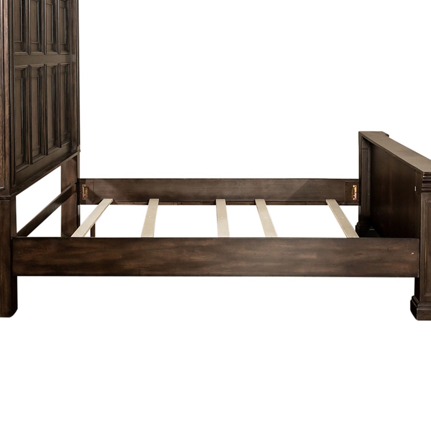 Big Valley - Panel Bed Rails - Brownstone