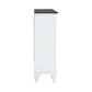 Allyson Park - Accent Hall Console - Wirebrushed White / Charcoal