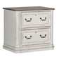 Magnolia Manor - Jr Executive Media Lateral File - Antique White