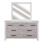 Backroads - Dresser & Mirror - Weathered White