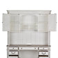 Magnolia Manor - Jr Executive Credenza Hutch - Antique White