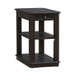 Wallace - Chair Side Table - Aged Oak