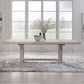 Backroads - Trestle Table Top - Weathered White & Parchment