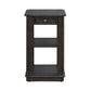 Wallace - Chair Side Table - Aged Oak
