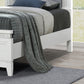 Reflections - Panel Bed Rails - Pearl White