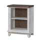 River Place - Left Pier Base - Riverstone White & Tobacco