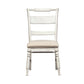 Whitney - Slat Back Side Chair - Antique Linen / Weathered Gray