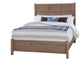 Tide & Timber - King Fretwork Panel Headboard - Gray Oak