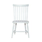 Palmetto Heights - Spindle Back Side Chair - Shell White & Driftwood
